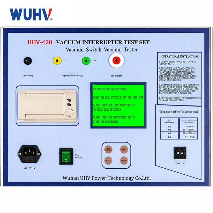 Vacuum Switch Vacuum Degree Tester high quality